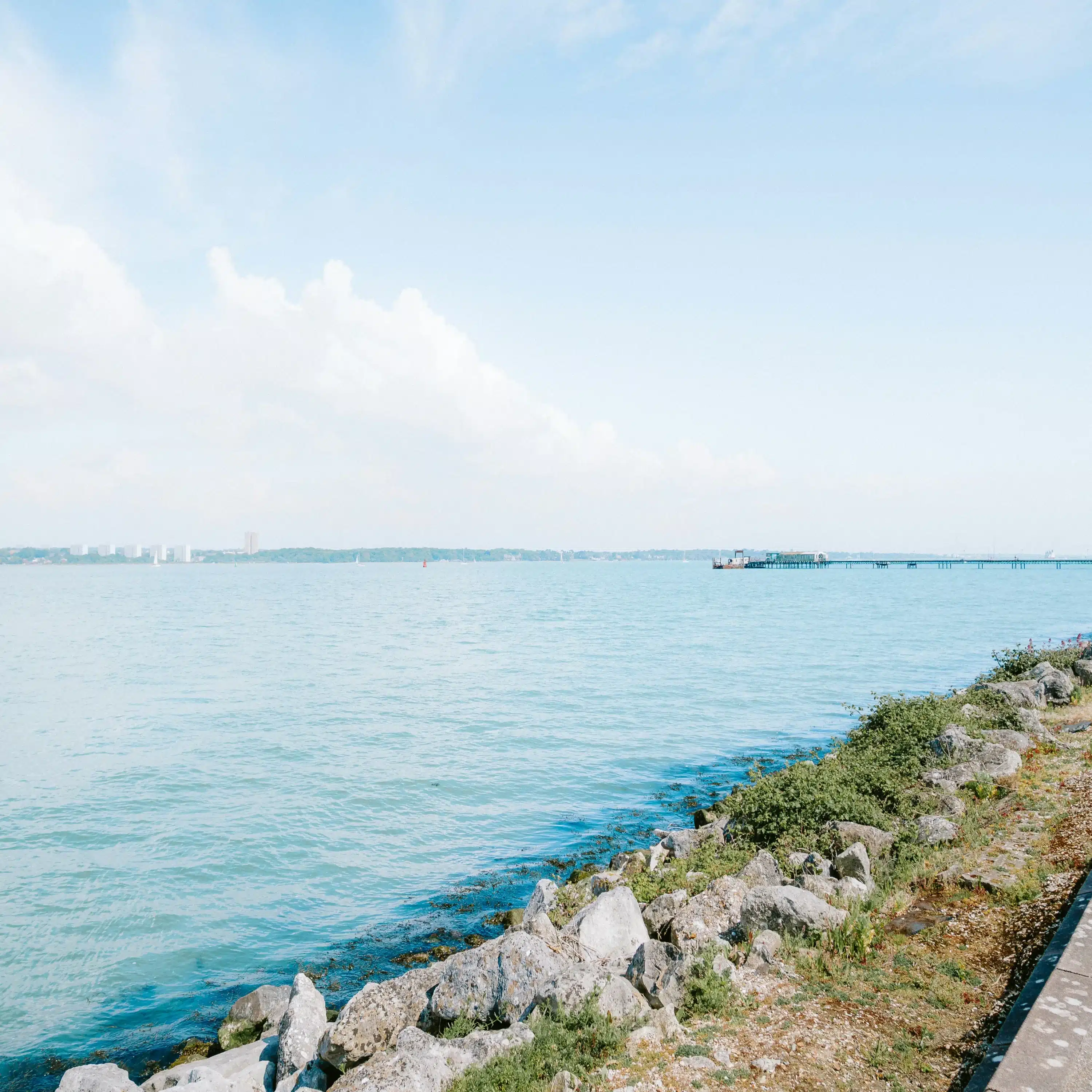 water and walkway hythe marina